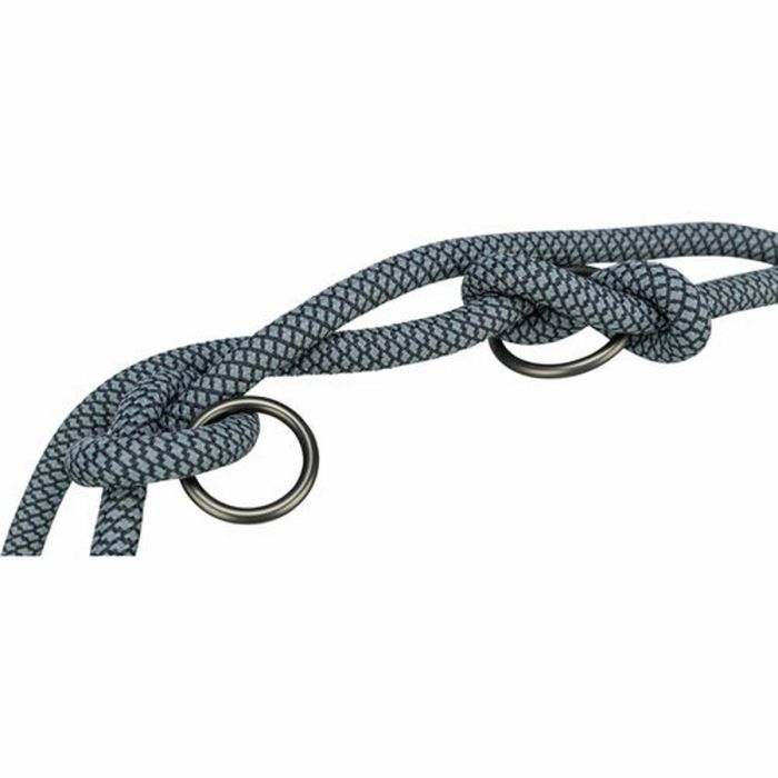 Ramal ajustable para perro Trixie Soft Rope Negro Gris S S/XL 1