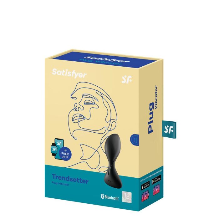Plug Anal Satisfyer Trendsetter Negro 2 Plug Anal Satisfyer Trendsetter Negro 2