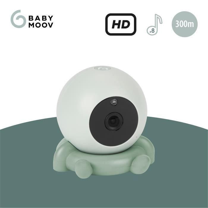 Babymoov Cámara HD Adicional Vigilabebés con Vídeo YOO Go+ - Batería Recargable de Larga Duración - Base para Cámara Incluida 2