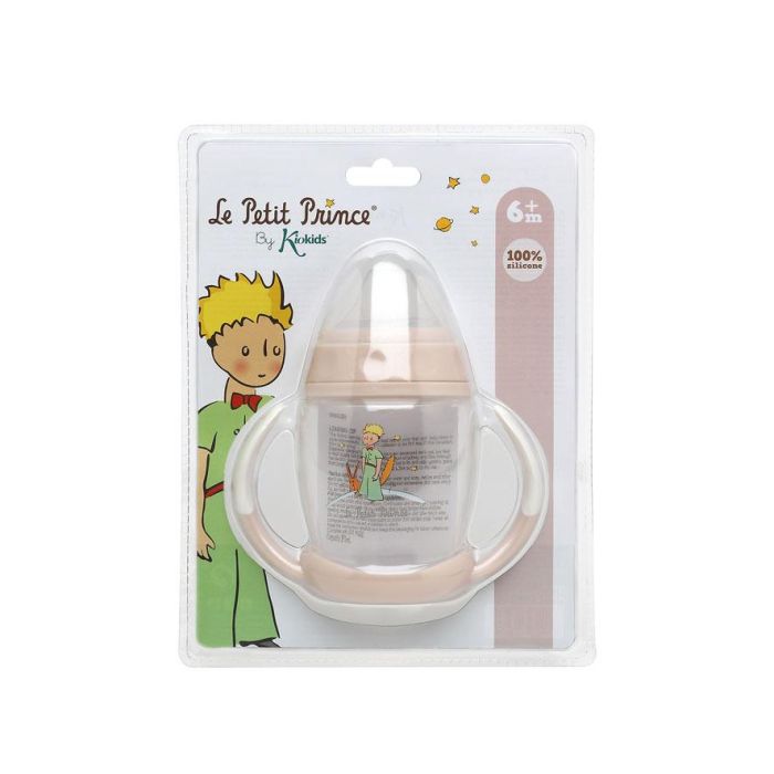 KioKids Vaso de Aprendizaje El Principito Step 1 para Bebé +6 Meses 270ml Beige 4