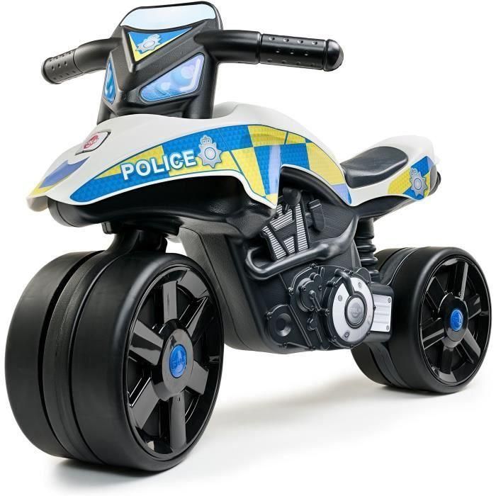 Bicicleta de equilibrio para moto de policía - FALK - Ruedas anchas y manillar orientable - Fabricada en Francia - 40 % plástico reciclado - A partir de 2 años 0 Bicicleta de equilibrio para moto de policía - FALK - Ruedas anchas y manillar orientable - Fabricada en Francia - 40 % plástico reciclado - A partir de 2 años 0