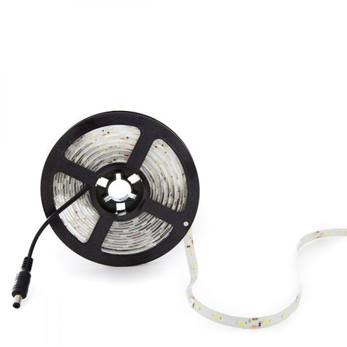 Tira de 300 LEDs 80W 4.400Lm CRI85 6000ºK SMD5630 12VDC x5M 40.000H [CA-PL219010-CW]-Blanco Frío 1