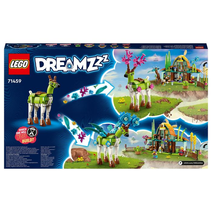 Lego DREAMZzz 71459 Establo de Criaturas de Ensueño, Juguete de Granja con Figura de Ciervo 2 en 1
