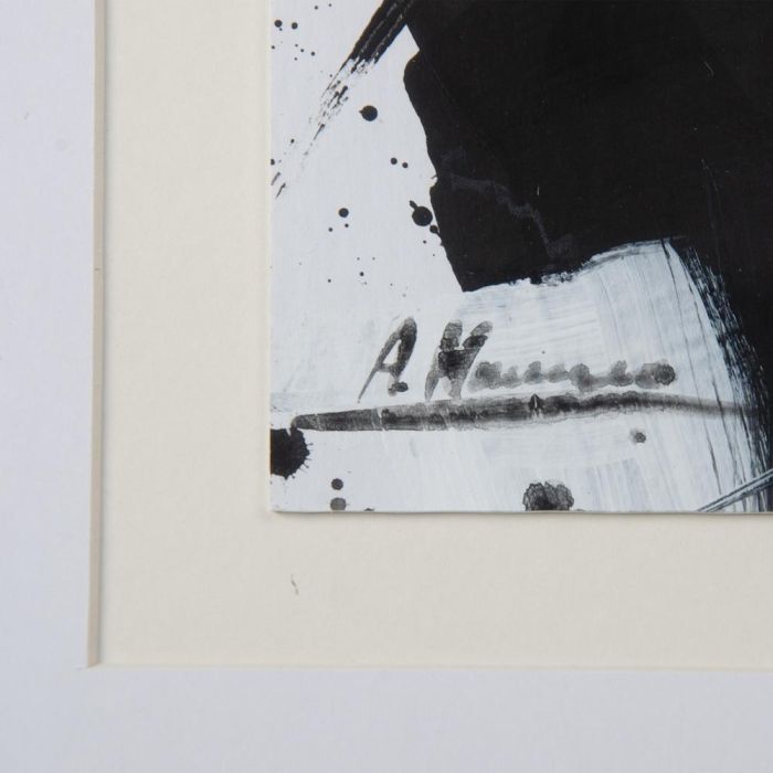 Cuadro Pintura 2/M Negro-Blanco 113 X 1,70 X 113 cm