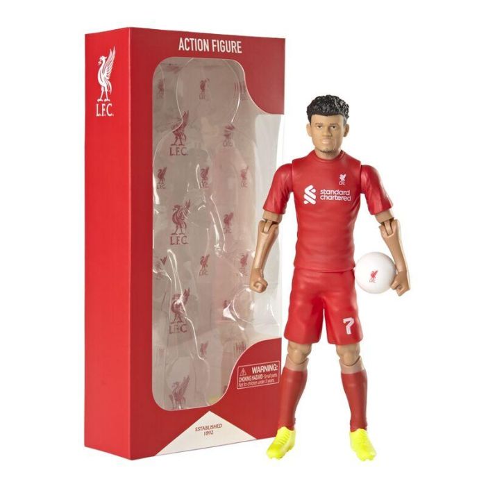 BANBO TOYS Figura Action Luis Díaz Liverpool Football Club 20cm Articulada