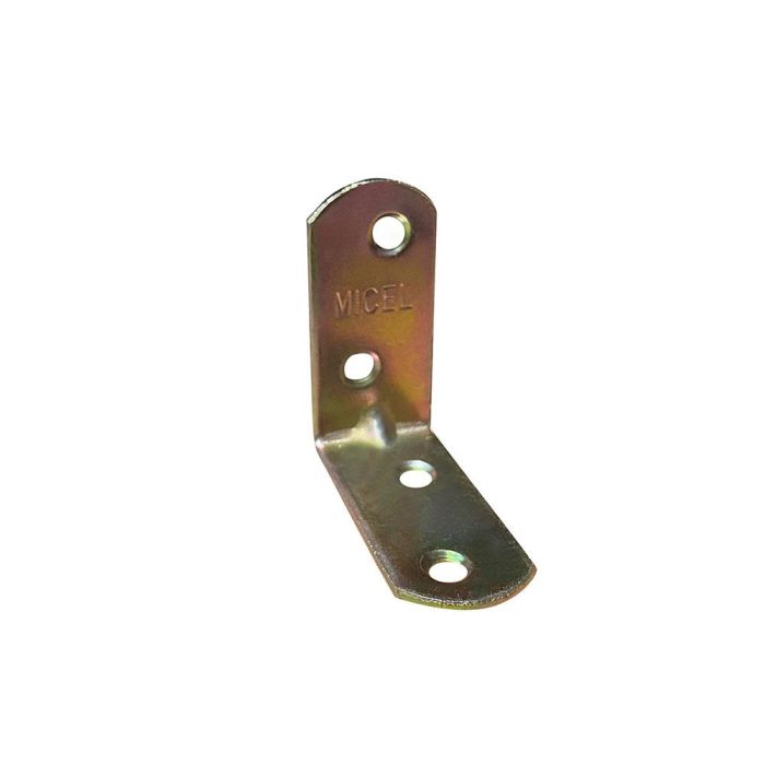 Micel Ángulo Refuerzo AN01 Bicromatado 40 x 40 x 19 mm Micel Ángulo Refuerzo AN01 Bicromatado 40 x 40 x 19 mm