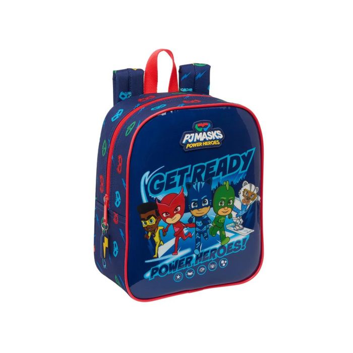 Mochila Safta Guarderia Adaptable A Carro Pjmasks Ready 270x220x100 mm