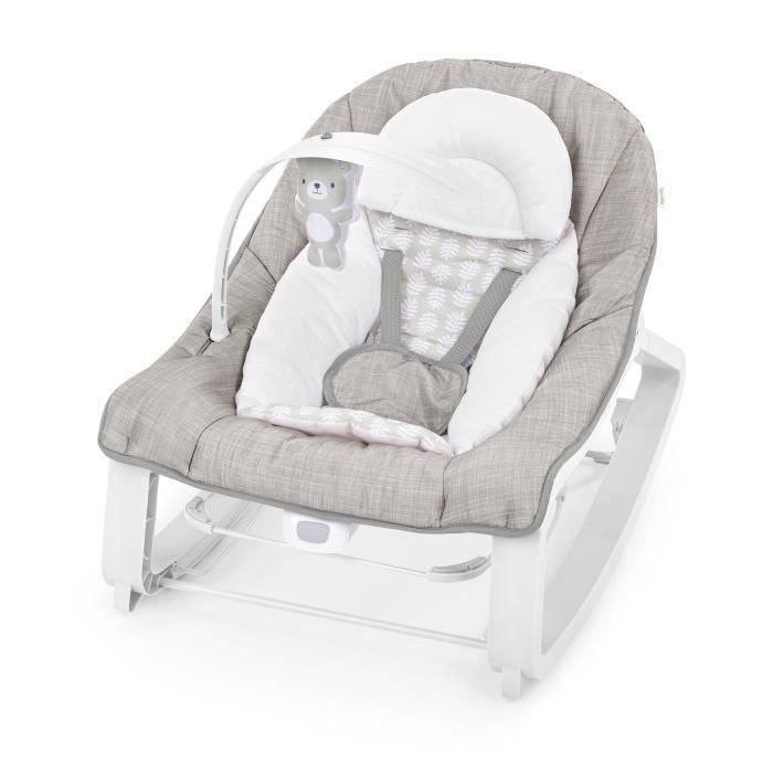 Mecedora para bebé 3 en 1 INGENUITY Keep Cozy - Linden - 3 posiciones: Arco con peluches extraíbles, hasta 18 kg 0 Mecedora para bebé 3 en 1 INGENUITY Keep Cozy - Linden - 3 posiciones: Arco con peluches extraíbles, hasta 18 kg 0