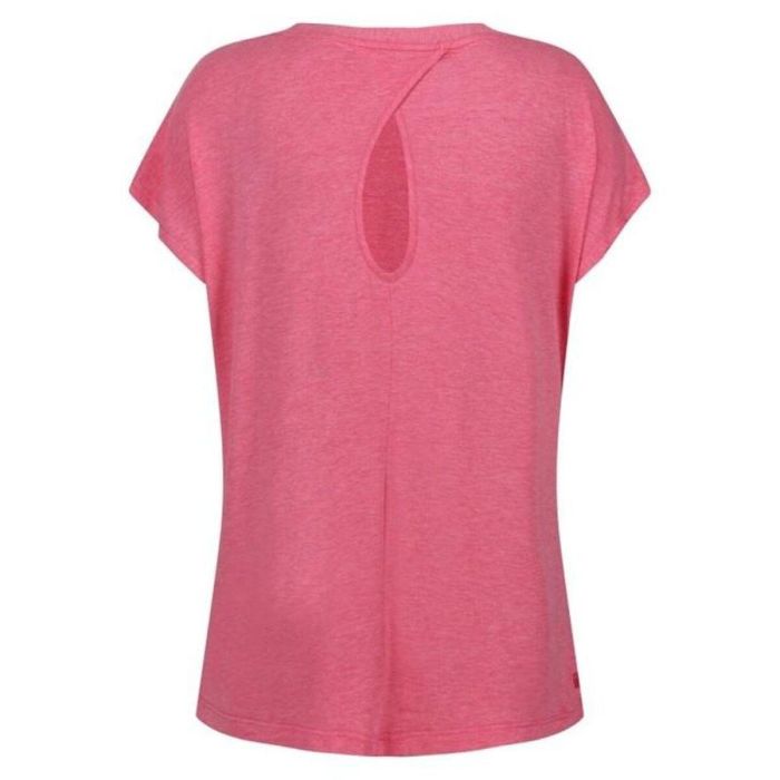Camiseta de Manga Corta Mujer Regatta Bannerdale Fruit Montaña Rosa M 4