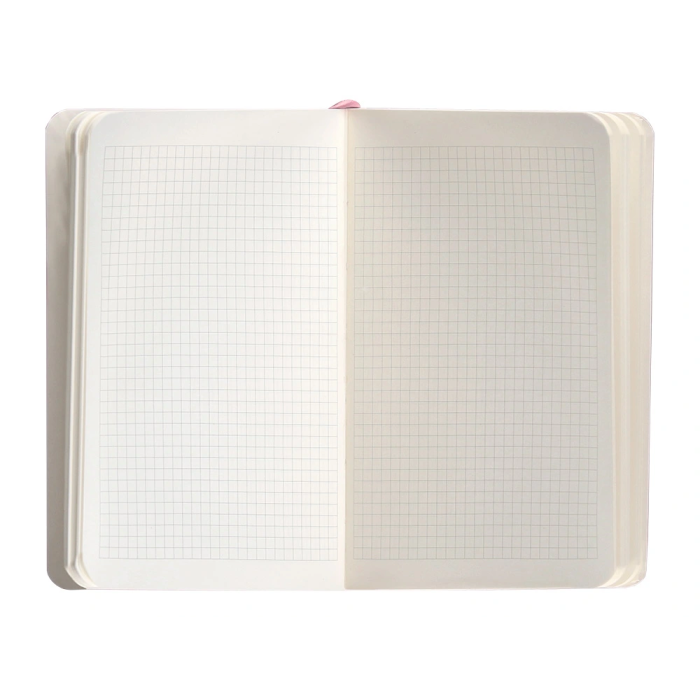 Antartik Cuaderno A6 Tapa Blanda Cuadriculado Rosa Pastel 100 Hojas 80gr Fsc 7