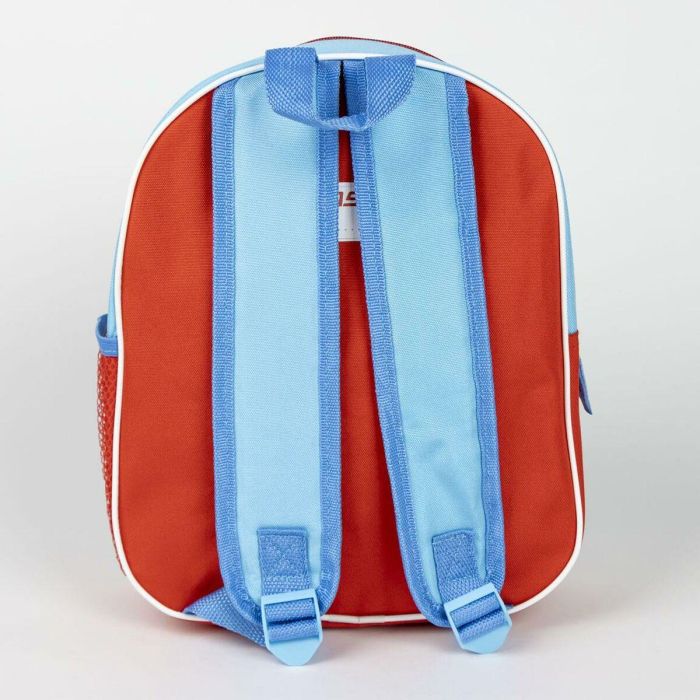 Mochila Infantil 3D Spidey Azul 6