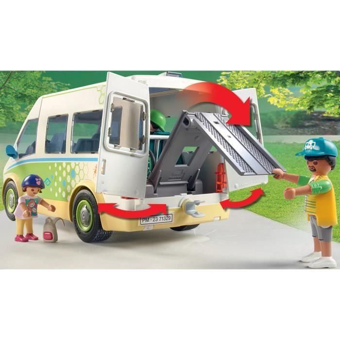 PLAYMOBIL 71329 Autobús escolar - City Life - Colegio - Amor por aprender Mundo escolar 3