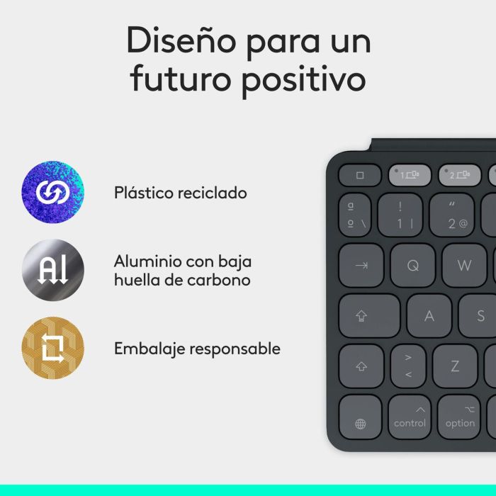 Teclado Bluetooth Logitech 920-013010 Grafito 10