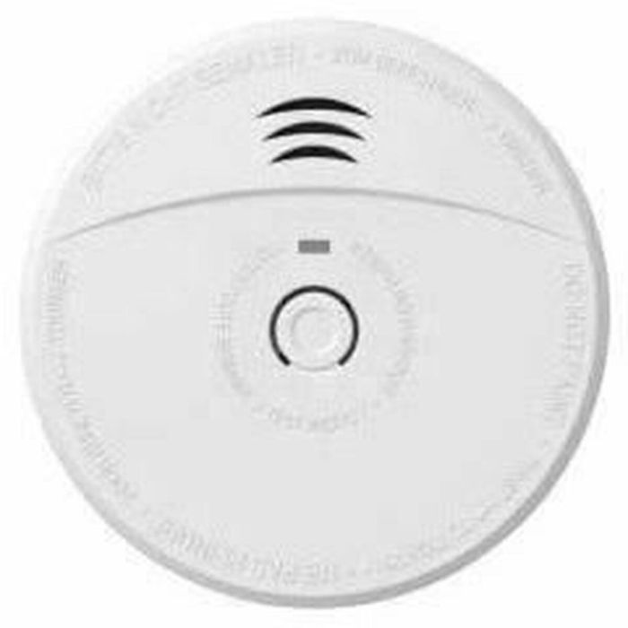 Chacon Detector de Humo Óptico con Pila Alcalina 5 Años NF, Alarma 85dB, Cobertura 40m² 1