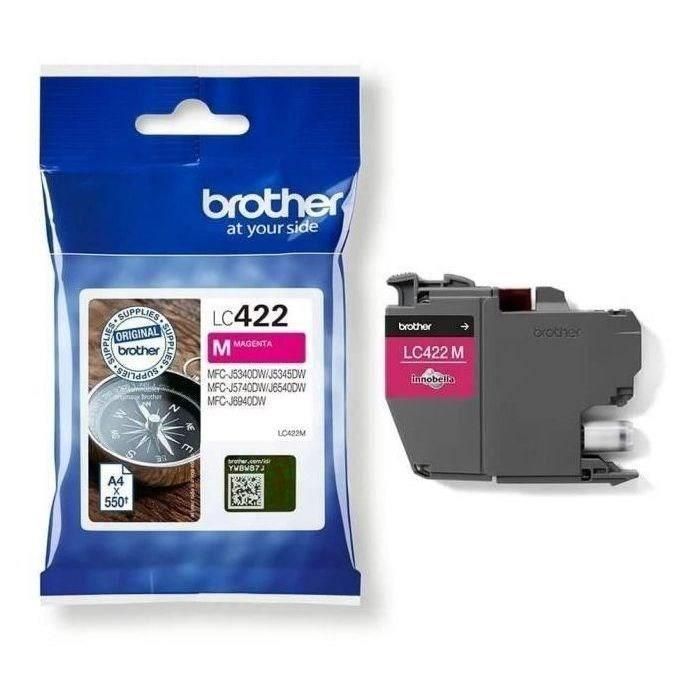 Cartucho Tinta Brother Lc422M Magenta 550 1 Cartucho Tinta Brother Lc422M Magenta 550 1
