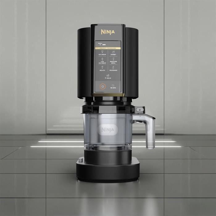 Ninja NIN0622356357821 Heladera Creami NC302EUBG 7 Programas con 2 Recipientes de 493ml Edición Limitada Negro/Dorado 2