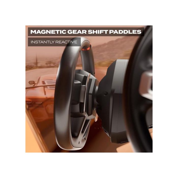 Thrustmaster 4460182 Volante + Pedales para PC, Xbox One, Xbox Series X/S, Negro, USB, Analógico/Digital 7 Thrustmaster 4460182 Volante + Pedales para PC, Xbox One, Xbox Series X/S, Negro, USB, Analógico/Digital 7