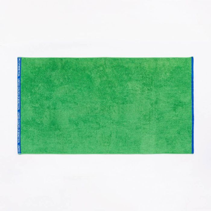 Toalla de playa 160x90cm 450 g/m² verde benetton 3