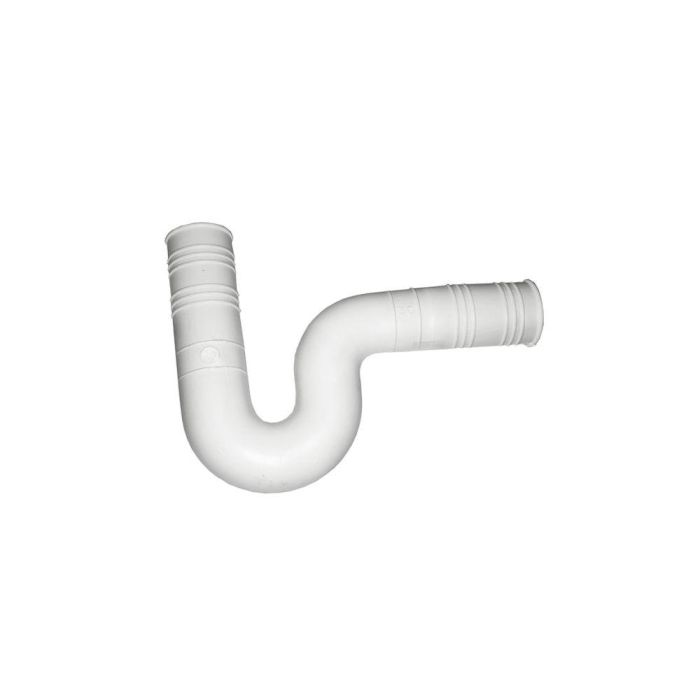 Mirtak Sifón flexible abierto Ø30x30mm de goma blanco Mirtak Sifón flexible abierto Ø30x30mm de goma blanco