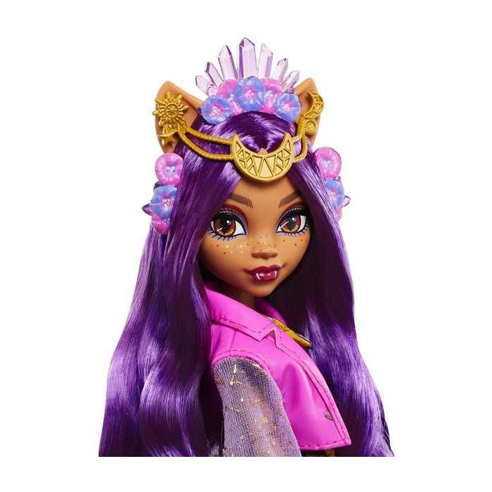 Muñeca Monster High-Clawdeen Wolf con traje Monster Fest HXH80 2