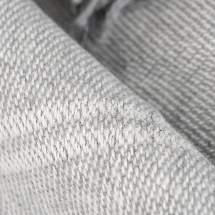 Colcha Cuadros Gris Perla Algodón 200 X 260 cm