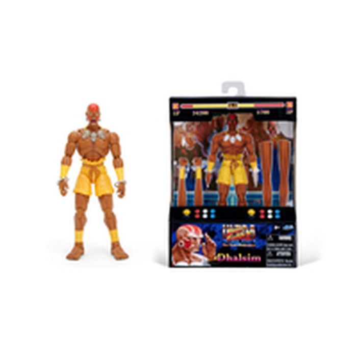 Jada Figura Dhalsim Articulada 15 cm con Accesorios Intercambiables JAD1721206236500 11 Jada Figura Dhalsim Articulada 15 cm con Accesorios Intercambiables JAD1721206236500 11