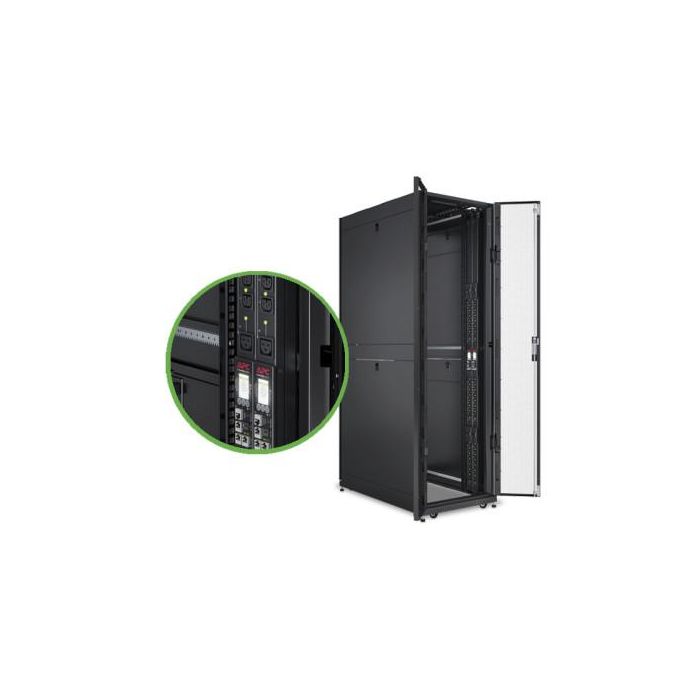 APC APDU9953 Unidad de Distribución de Energía (PDU) Conmutada 24 Salidas AC C13 C19 Negro 0U Monofásica 32A 10