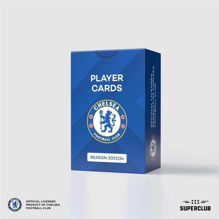 Superclub Tarjetas de Jugador Chelsea FC 2023/24 Expansión para Juego Base Contiene 80 Cartas Coleccionables Doradas y Leyendas