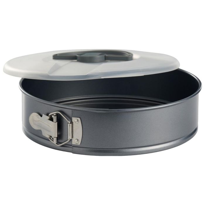 Day Molde Desmontable Redondo con Tapa Antiadherente Goldflon, Diámetro 26 cm 3 Day Molde Desmontable Redondo con Tapa Antiadherente Goldflon, Diámetro 26 cm 3