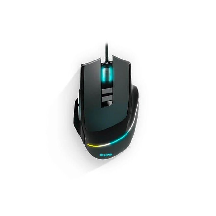 Energy Sistem Ratón Gaming Óptico RGB 10000 DPI, 15 Botones Intercambiables, Peso Ajustable, Huano, Cableado USB para PC Energy Sistem Ratón Gaming Óptico RGB 10000 DPI, 15 Botones Intercambiables, Peso Ajustable, Huano, Cableado USB para PC