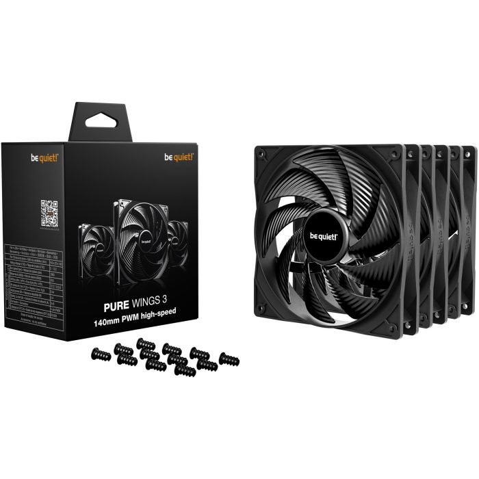 be quiet! Pure Wings 3 140mm PWM HS 3-Pack 2