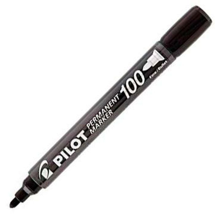 Rotulador permanente Pilot Sca-100 Negro (12 Unidades) 1 Rotulador permanente Pilot Sca-100 Negro (12 Unidades) 1
