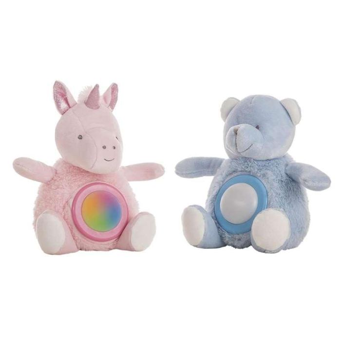 Oso azul musical con luz 20 cm caja/pilas 1 Oso azul musical con luz 20 cm caja/pilas 1
