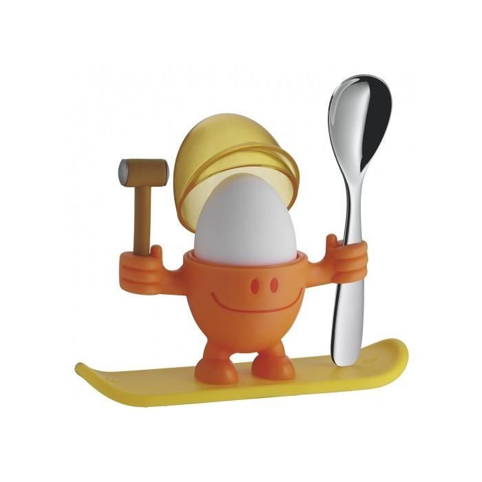WMF 0616687450 McEgg Eierbecher mit Löffel, orange 2 WMF 0616687450 McEgg Eierbecher mit Löffel, orange 2