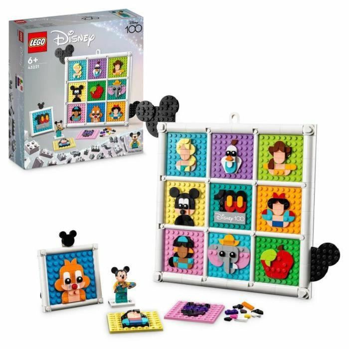 LEGO 43221 Disney 100 Años de Celebración Iconos de Arte de Pared con Mickey Mouse, Set de Construcción para Niños 0 LEGO 43221 Disney 100 Años de Celebración Iconos de Arte de Pared con Mickey Mouse, Set de Construcción para Niños 0