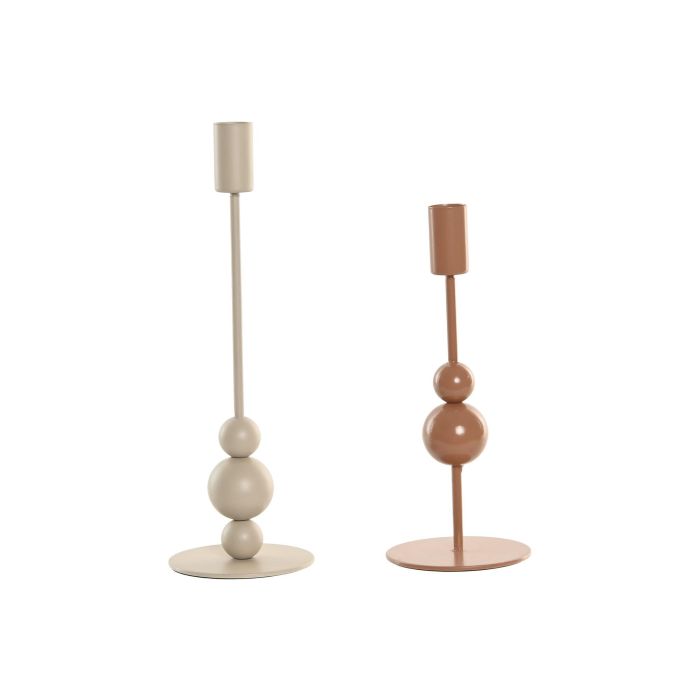 Candelabro Urban DKD Home Decor Crema Terracota 9 x 26.5 x 9 cm Set de 2 (2 Unidades) 0 Candelabro Urban DKD Home Decor Crema Terracota 9 x 26.5 x 9 cm Set de 2 (2 Unidades) 0