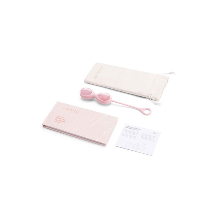Bolas Chinas Le Wand Crystal (by le Wand) Cuarzo Rosa 2 Bolas Chinas Le Wand Crystal (by le Wand) Cuarzo Rosa 2