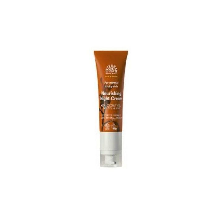 URTEKRAM Orange Blossom Crema Noche Nutritiva Hidratante 50ml Piel Normal a Seca Eco Vegan Cosmos Organic