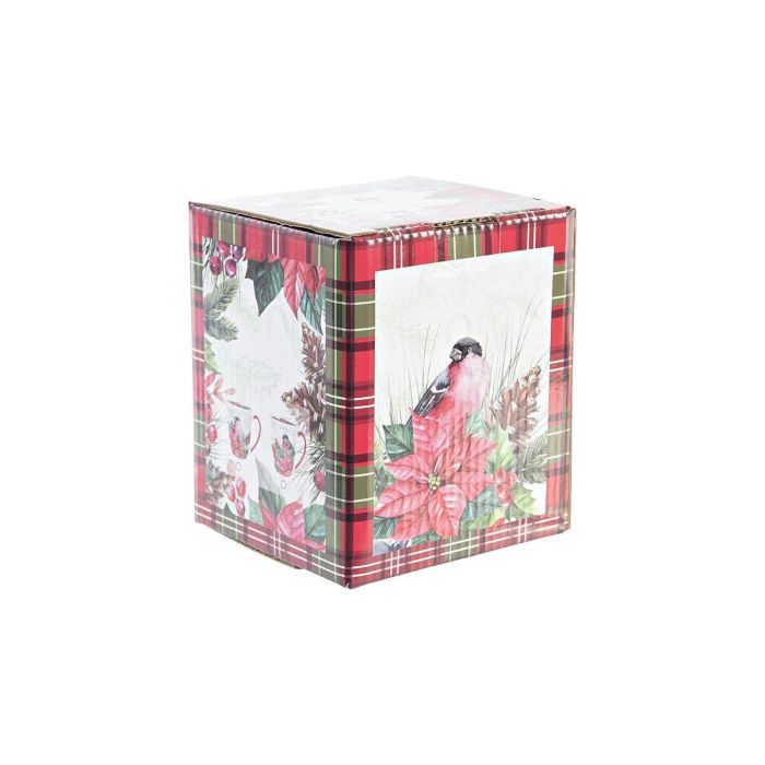 Mug Infusiones Navidad Tradicional DKD Home Decor Rojo Verde 9 x 11 x 12 cm (2 Unidades) 1 Mug Infusiones Navidad Tradicional DKD Home Decor Rojo Verde 9 x 11 x 12 cm (2 Unidades) 1