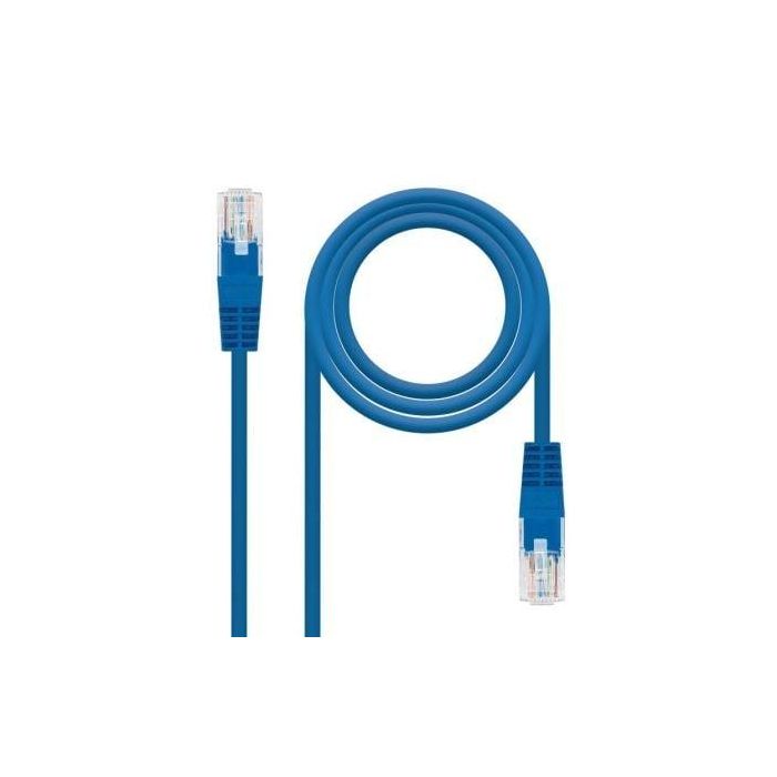 Nanocable 10.20.0400-L30-BL Cable de Red Ethernet UTP Cat.6 RJ45 AWG24 100% Cobre OFC 30 cm Azul Nanocable 10.20.0400-L30-BL Cable de Red Ethernet UTP Cat.6 RJ45 AWG24 100% Cobre OFC 30 cm Azul