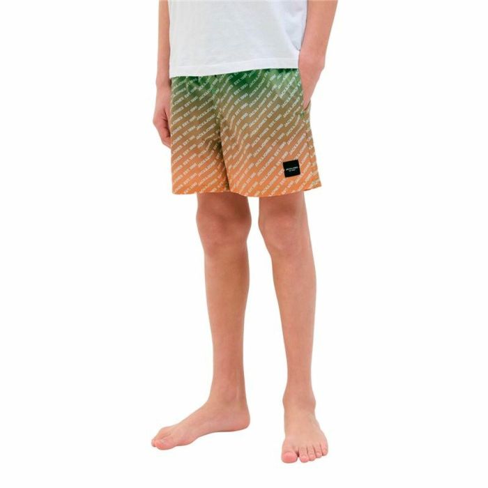 Bañador Hombre Jack & Jones Jpstmaui Jjswim Gradient Verde limón 2