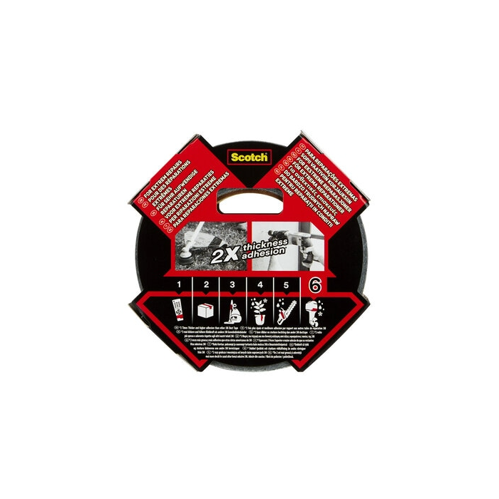Scotch Cinta Americana Extremium 6 Ultra 48 mm x 25 m 3