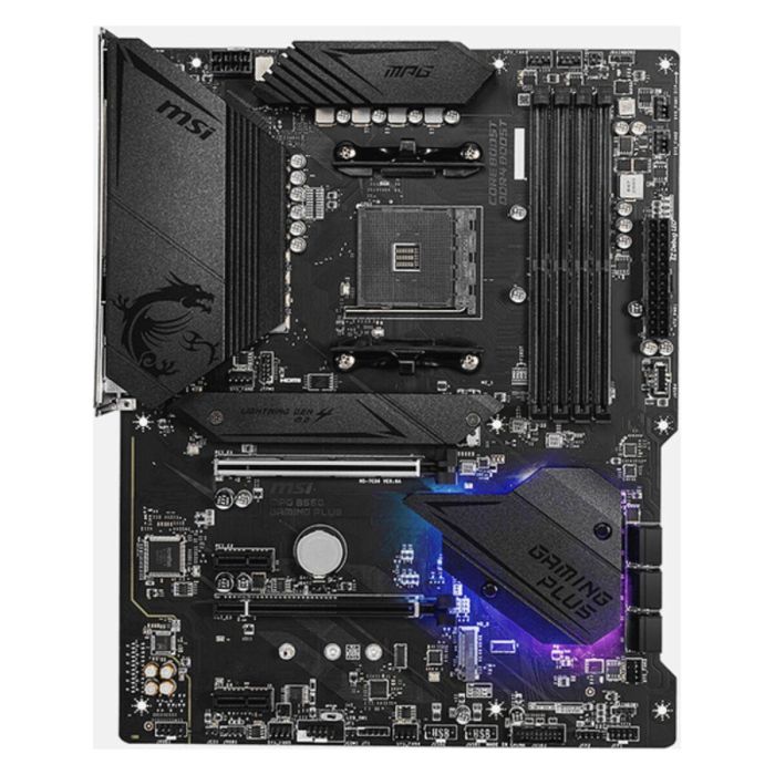 Placa Base MSI MPG MSI MPG B550 Gaming Plus ATX DDR4 AM4 AMD AM4 AMD AMD B550 4