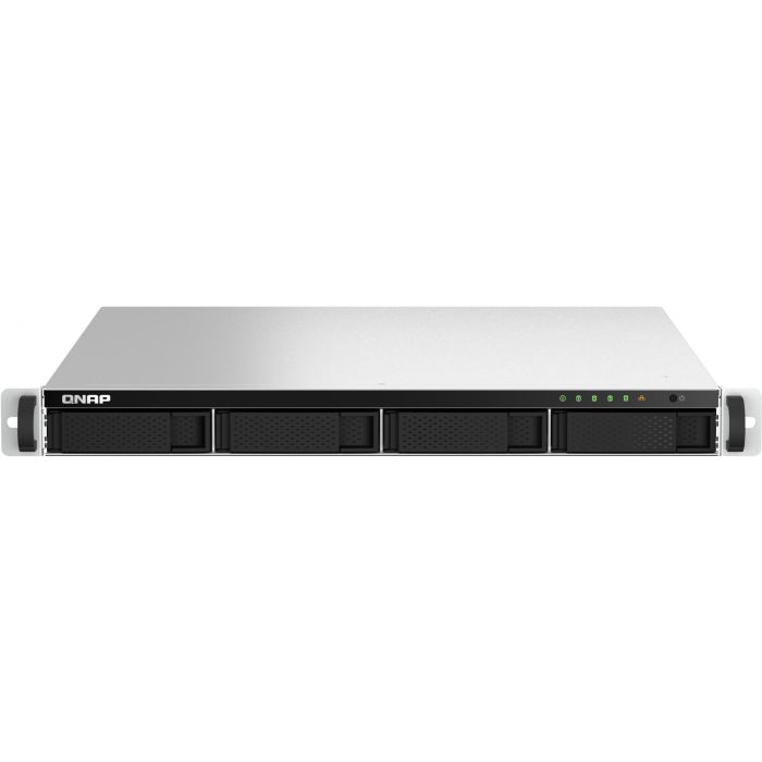 QNAP TS-464U-RP-8G NAS Rack 1U 4 Bahías 3.5"/2.5" 8GB DDR4 Intel Celeron Quad-Core 2.5GbE Dual-Port Fuente Redundante