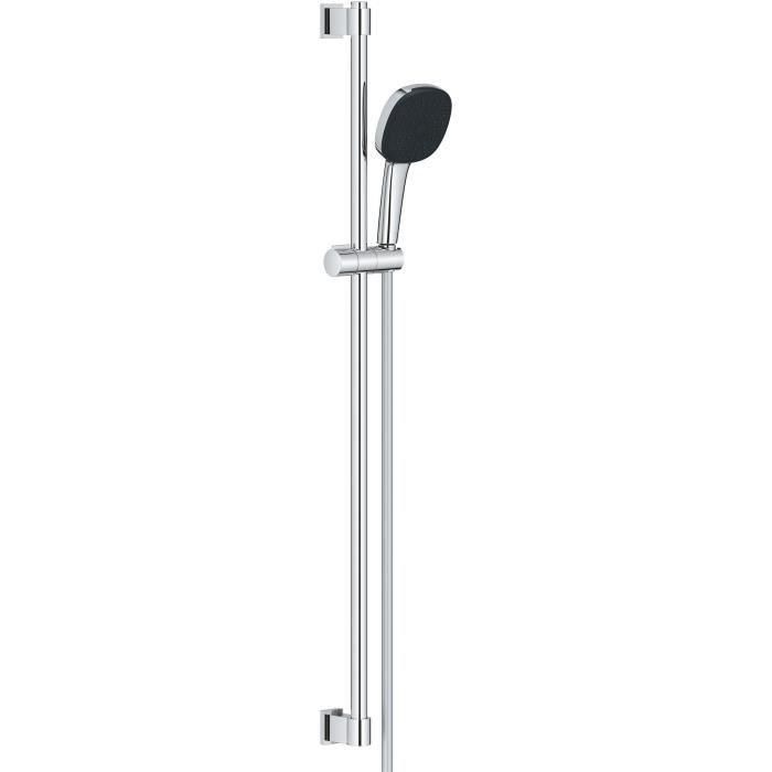 Grohe 26932001 Set de ducha Vitalio Comfort 110 con rociador 3 chorros, barra 90 cm y flexo, ahorro de agua, cromo. Grohe 26932001 Set de ducha Vitalio Comfort 110 con rociador 3 chorros, barra 90 cm y flexo, ahorro de agua, cromo.