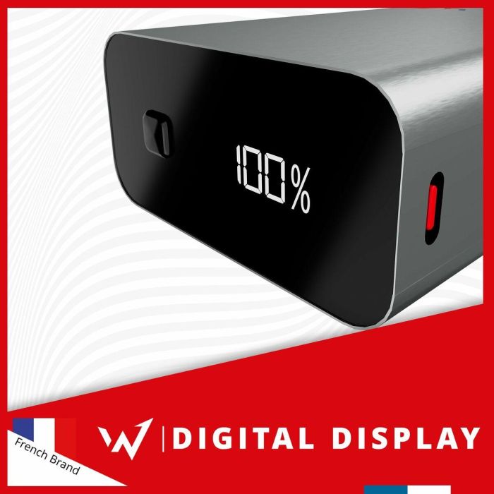 Powerbank Wonder Wonder WX20 Plateado 20000 mAh 1 Powerbank Wonder Wonder WX20 Plateado 20000 mAh 1
