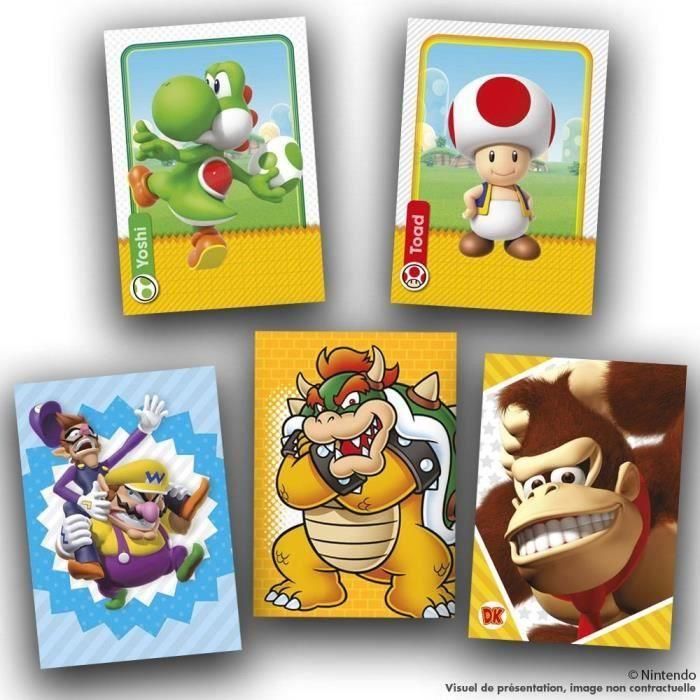 PANINI - Super Mario Trading Cards - Fat Pack De 24 Cartas + 2 Cartas De Bonificación 4