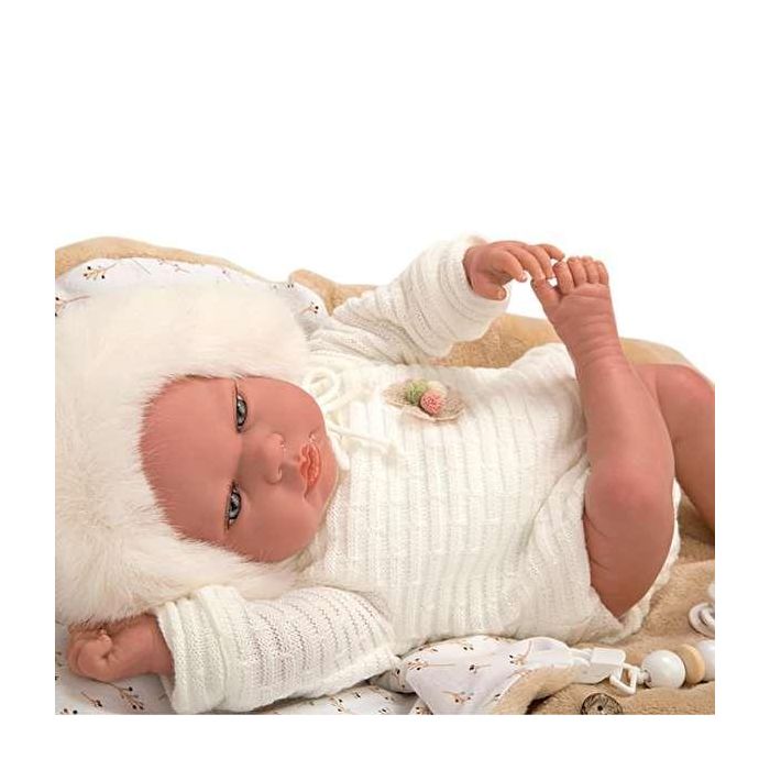 Muñecas Arias Muñeca Reborn Alejandra con Nana 40 cm (muñeco con peso) 8