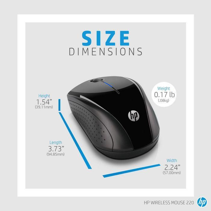 Ratón Inalámbrico HP 3FV66AA#ABB Negro 4 Ratón Inalámbrico HP 3FV66AA#ABB Negro 4
