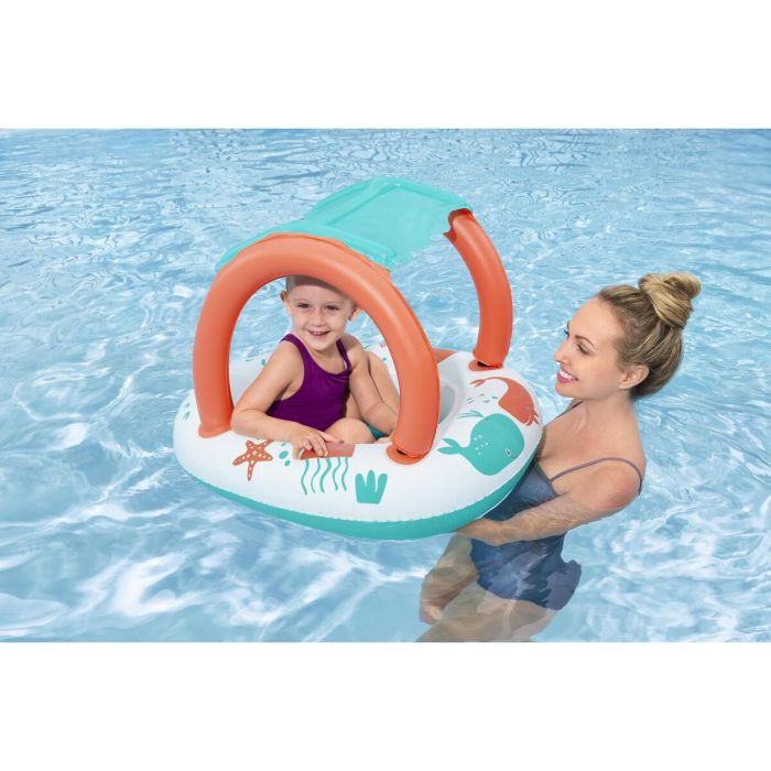 Bestway Barca Hinchable Infantil Confort 84x67 cm +3 Años Playa y Piscina 34203 1